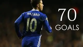 Eden Hazard - First 70 Goals For Chelsea FC - HD