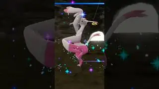 Shiny ✨ Mienfoo got a glow up into Mienshao #gaming #sub #pokemon #pokemonscarletandviolet #shorts