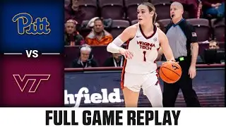 Pitt vs. Virginia Tech Full Game Replay | 2025-26 ACC Women's Basketball