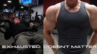 SMASHING A BENCH PR ON PREP (SLEEP DEPRIVED)