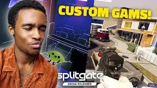 Splitgate CUSTOM GAMES is SO FUN