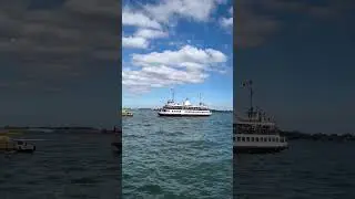 Breathtaking view of Toronto Islands from Harbourfront #lake #view #Harbourfront #TorontoIsland #top