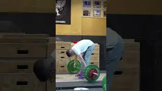 Mateo&rsquo;s Epic PR Hang Snatch Double at 45kgs! #WeightliftingGoals