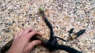 Porsche 944 wiring harness overview