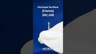 Flame Bur | Diamond Dental Bur