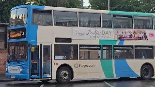 18392 YN55 ZZG - Stagecoach East Midlands Dennis Trident II ALX 400 - Worksop - Rotherham - 30/05/25