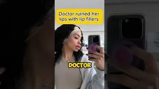 GIRL GOT EXTREMELY BIG LIPS FOR HER BOYFRIEND #lipfiller #prank #botox