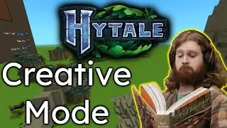 Trying Creative Mode in Hytale!