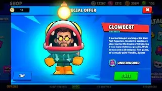 🔦GLOWBERT FREE GIFTS!!!🎁✅ NEW BRAWLER Brawl Stars