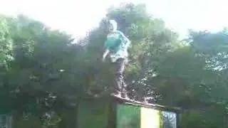 piet weer eens aan het hyperen