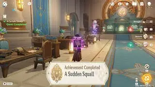 A Sudden Squall Hidden Fontaine Achievement | A Certain Stamp, A Certain Trifle, A Certain Notice
