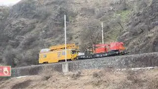 Vlaky Praha-Podbaba u trati 23.1. 2026/Trains Prague-Podbaba 