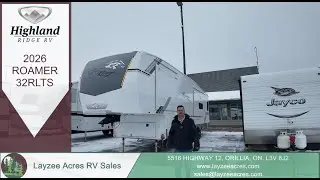 Автодом Highland Ridge Roamer 32RLTS 2026 года выпуска - Layzee Acres RV Sales