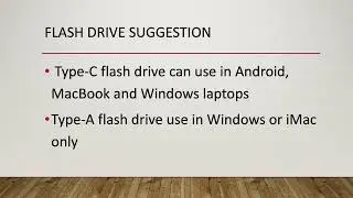 Flash Drive PowerPoint Presentation