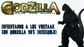 Godzilla: Save the Earth - Enfrentando a los Vortaak con Godzilla 90's (HeiseiGoji)