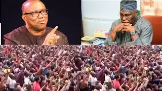 Shocking news:PDP campaign rally in Abuja turn to Obi. Lagos PDP members campaign privately for Obi.