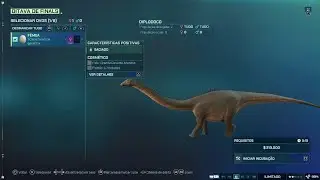 Jurassic World Evolution 3:Diplodoco|DxV|Spinorraptor(Terceira Luta)(Oitavas De Finals)