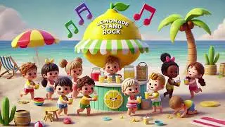 🍋🎸 Lemonade Stand Rock! 🎶 Pucker Up, Pour It Out, and Shake |Nursery Rhymes & Kids Songs