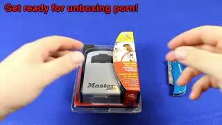 HOW TO OPEN MASTER LOCK KEY SAFE 5401D