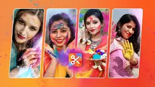 Holi Video Editing | Edit Holi Videos with Holi Effects | Vidma Editor