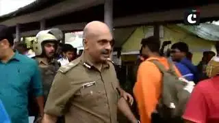 Sabarimala row: Devotees continue their sit-in protest, block entry of women