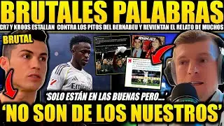 CRISTIANO RONALDO Y KROOS ROMPEN EXPLOTAN CONTRA LOS PITOS DEL BERNABEU ¡Y DEFIENDEN A VINICIUS!