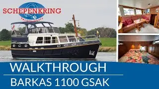 Barkas 1100 for sale Walktrough | Schepenkring jachtmakelaars | Krekelberg Nautic