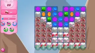 Candy Crush Saga LEVEL 109 NO BOOSTERS (new version) 28 MOVES