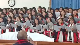 Tening Village B C choir present new year song 2026