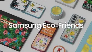 Эко-друзья Samsung в Стране чудес: чехлы и аксессуары для Galaxy Z Fold5 | Z Flip5
