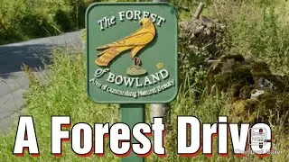 A drive through the Trough of Bowland, Lancashire