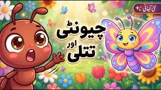 Tara (Titli) Ki Ek Jaadu Bhari Kahani ✨ | Chunti Ke Dost – Episode 2 | Urdu Cartoon