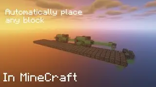 Automatic Floor Builder Minecraft