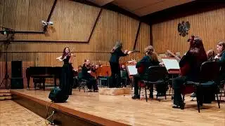H. Wieniawski- Allegro moderato z Koncertu d-mol,  w wykonaniu Aleksandry Pałki