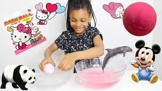 BATH BOMB SURPRISES DU JAPON ! Des bombes de bain avec jouets ,Japanese Bath ball