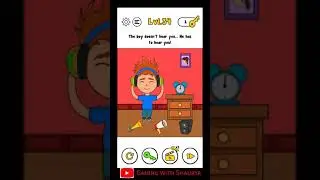 Trick Me Level 34 The boy doesn't hear you he has to hear you walkthrough