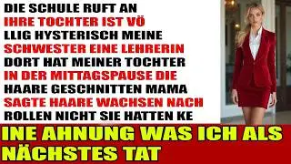 Meine Schwester rasierte den Kopf meiner Tochter nach ihrem Hauptrollen Sieg
