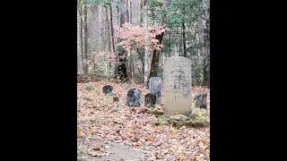 Graveyard Hidden on Porters Creek Trail, Great Smoky Mountains National Park Cemetery