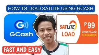 How to Load SATLITE Using Gcash | Art Jhay