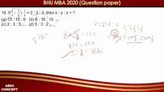 BHU - MBA Entrance Exam Question Paper 2020 | Financial Management | Risk Insurance | Foreign Trade