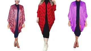 Diy:  reversible cowl jacket cutting and sewing. #sewingtutorial  #jackets   #cowldesign