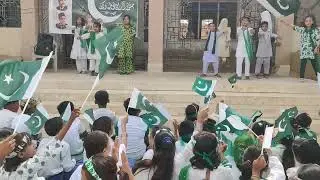Dil Dil Pakistan tableau #14august #tableau #pakistan #army GBPS SIDDIQ E AKBAR 5E N K 