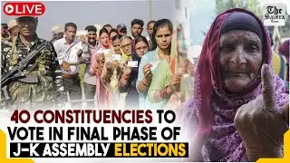 Live : 40 constituencies to vote in Final phase of J-K Assembly elections