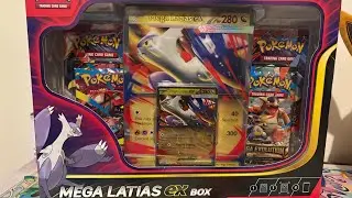 Pokemon - Mega Latias EX box opening! 