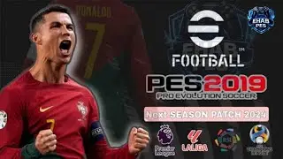 PES 2019 | NEXT SEASON PATCH 2025 - PETS UPDATE PATCH - LATEST FACES - KITS - STADIUMS - GlOVES