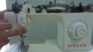 Como consertar o isolador do volante da maquina de costura Singer e trocar