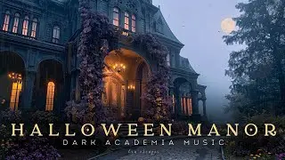 Step inside an Elegant Halloween Manor | Dark Academia Piano