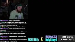 Worlds worst shiny hunter returns! Shiny living dex 58/227