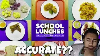 THIS IS ULTIMATE CAP...REACTING TO SCHOOL LUNCHES AROUND THE WORLD!