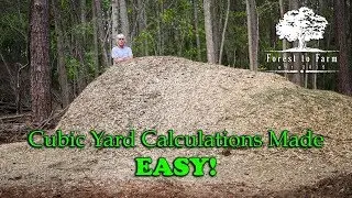 Cubic Yard Calculations Made EASY!